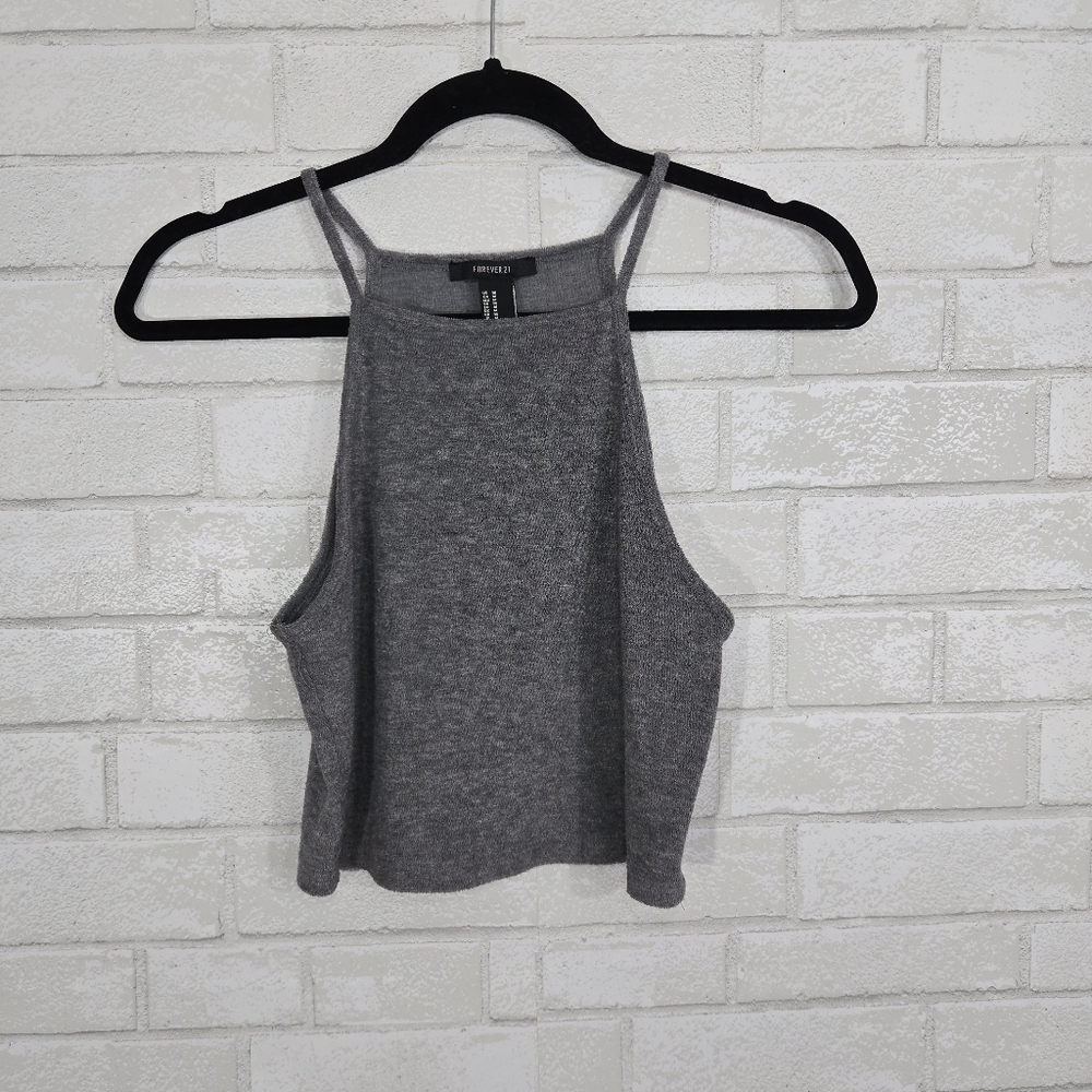 Forever 21 dark gray‎ tank